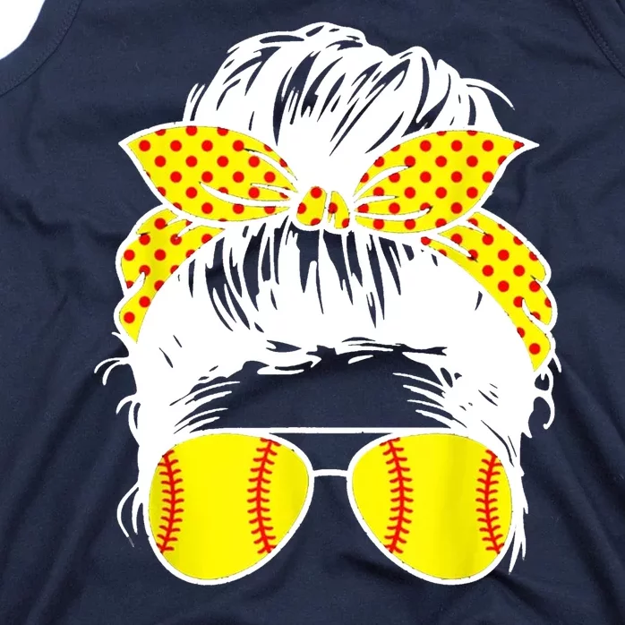 Softball Mom Sunglasses Tank Top