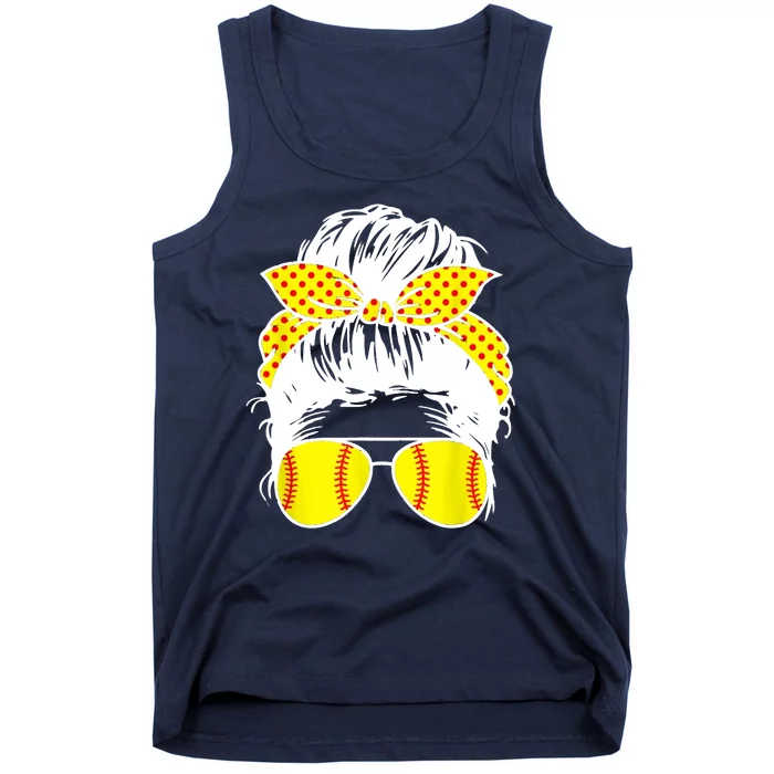 Softball Mom Sunglasses Tank Top