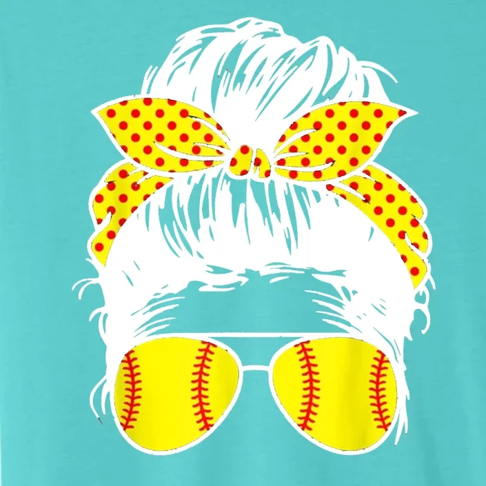 Softball Mom Sunglasses ChromaSoft Performance T-Shirt