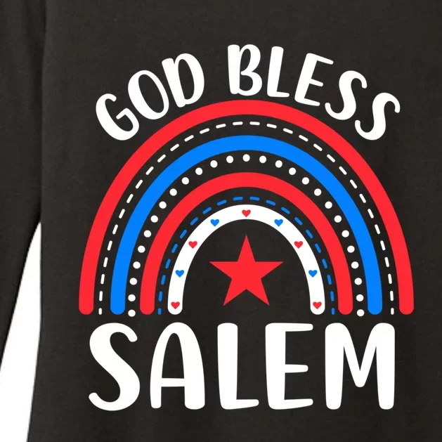 Salem Oregon Gift I Love Salem Oregon Usa Gift Womens CVC Long Sleeve Shirt