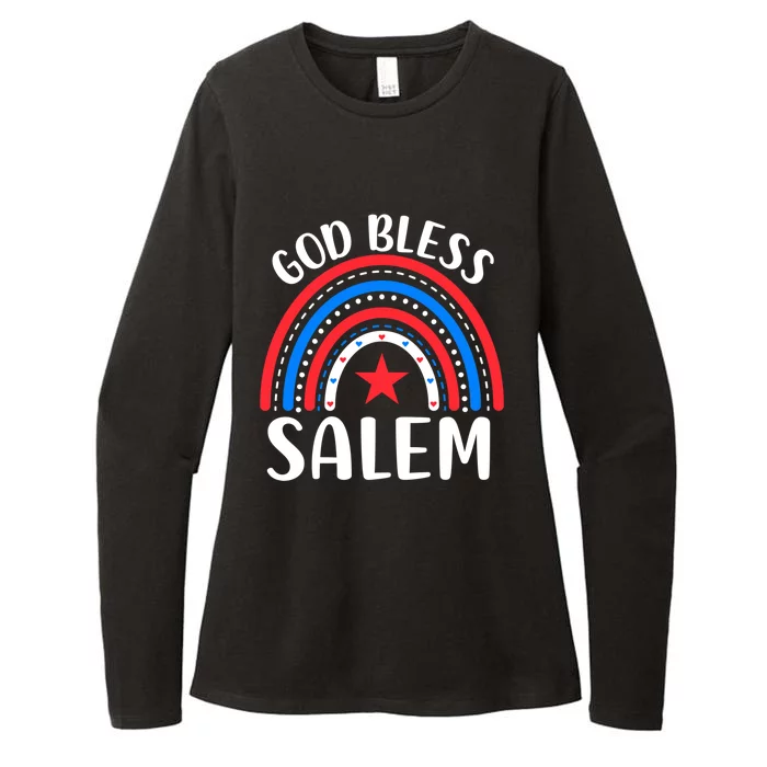 Salem Oregon Gift I Love Salem Oregon Usa Gift Womens CVC Long Sleeve Shirt