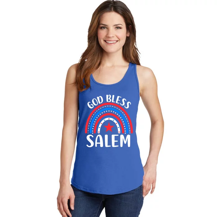 Salem Oregon Gift I Love Salem Oregon Usa Gift Ladies Essential Tank