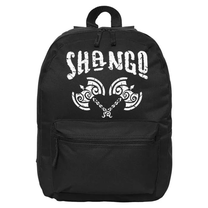 Shango Orisha Goddess Xango Ifa Yoruba Religion Chango 16 in Basic Backpack