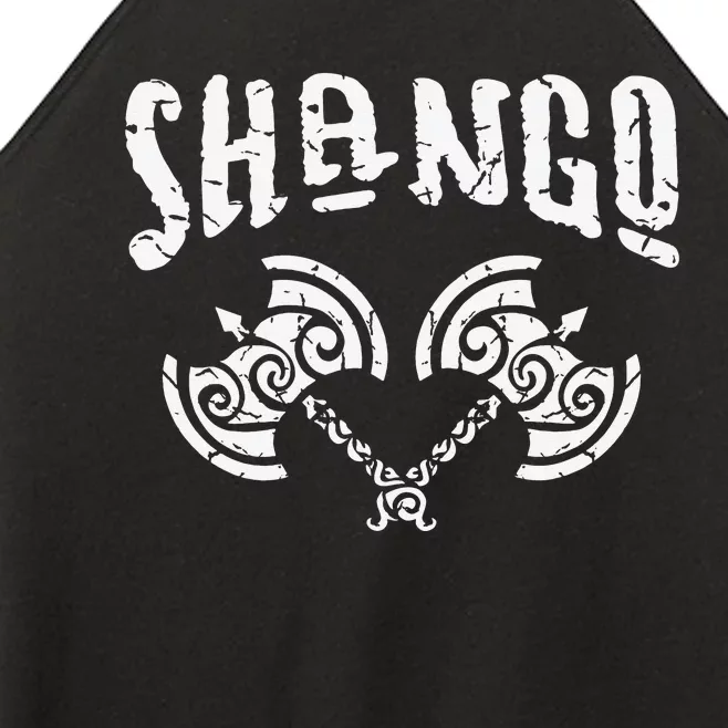 Shango Orisha Goddess Xango Ifa Yoruba Religion Chango Women’s Perfect Tri Rocker Tank