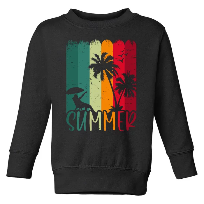 Summer Outdoors Graphics Toddler Sweatshirt