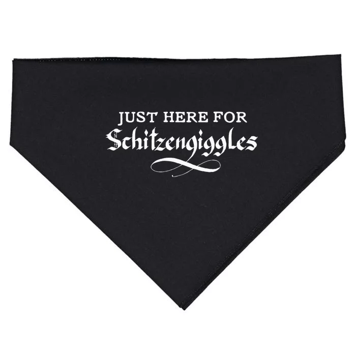 Schitzengiggles Oktoberfest Group Celebration Accessories USA-Made Doggie Bandana