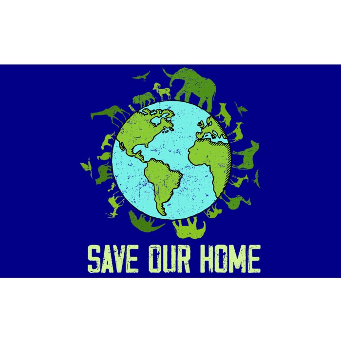 Save Our Home Animals Wildlife Earth Day 2024 Bumper Sticker