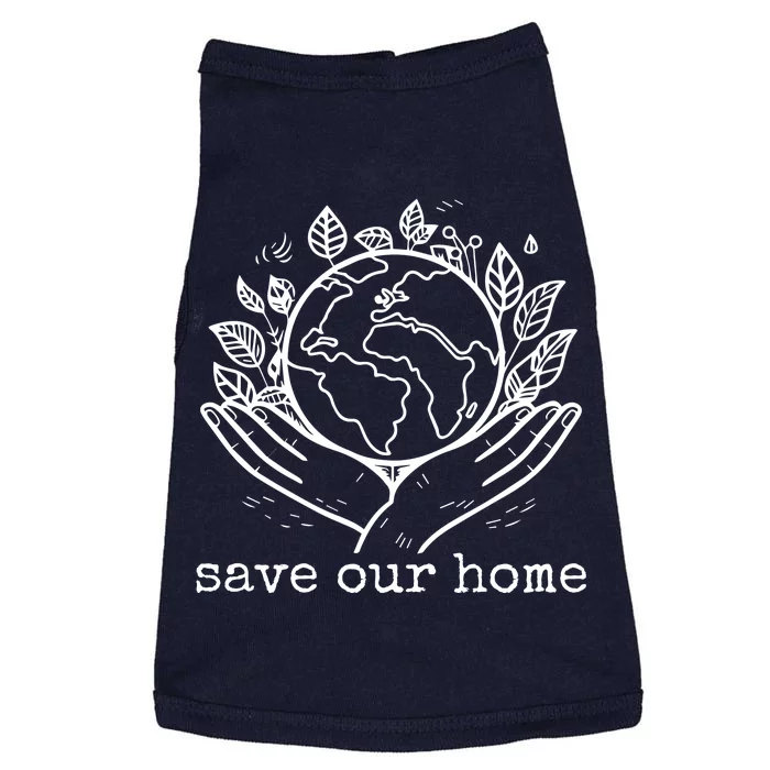 Save Our Home Earth Day Doggie Tank