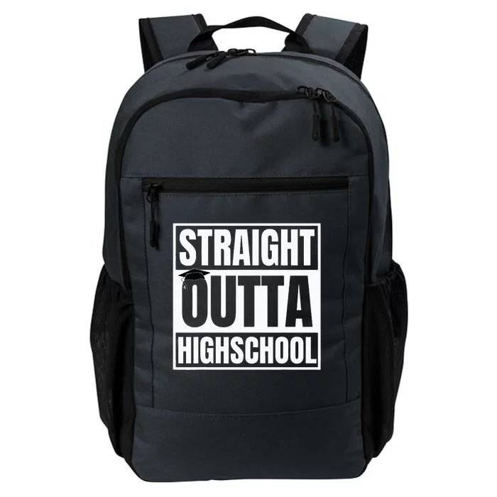 Straight Outta Highschool Graduation First Day Of School Daily Commute Backpack