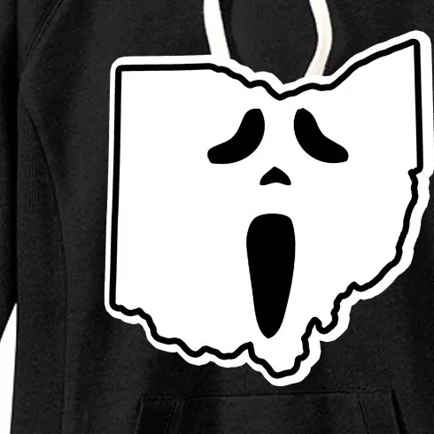 Scream Ohio Halloween Women's Fleece Hoodie