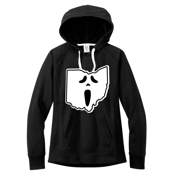 Scream Ohio Halloween Women's Fleece Hoodie