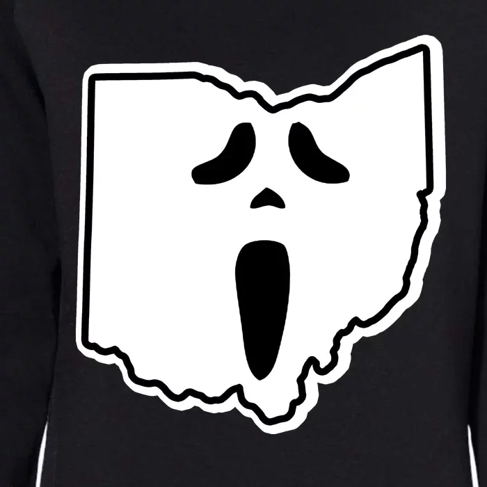 Scream Ohio Halloween Womens California Wash Sweatshirt