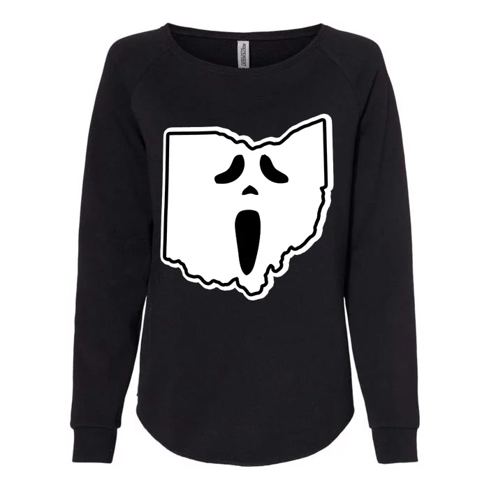 Scream Ohio Halloween Womens California Wash Sweatshirt