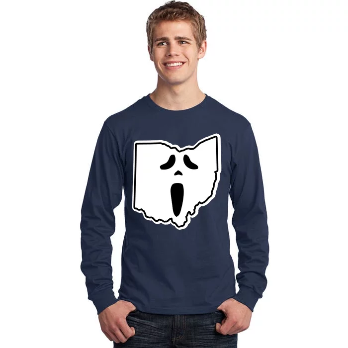 Scream Ohio Halloween Tall Long Sleeve T-Shirt