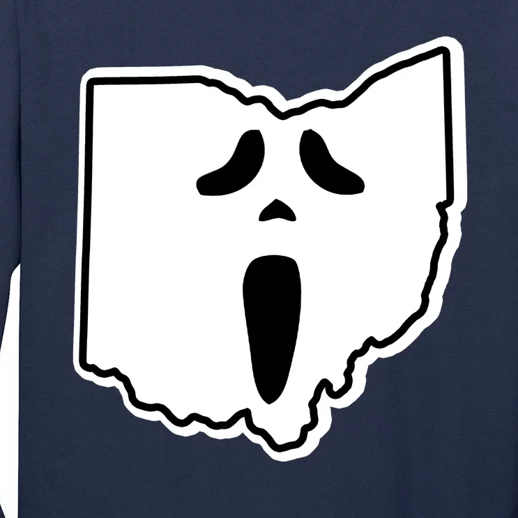 Scream Ohio Halloween Tall Long Sleeve T-Shirt