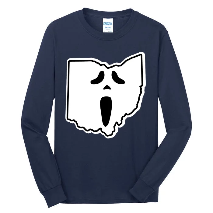 Scream Ohio Halloween Tall Long Sleeve T-Shirt