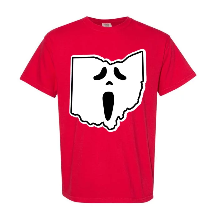 Scream Ohio Halloween Garment-Dyed Heavyweight T-Shirt