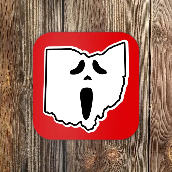 Scream Ohio Halloween Coaster