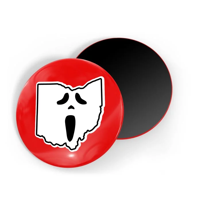 Scream Ohio Halloween Magnet