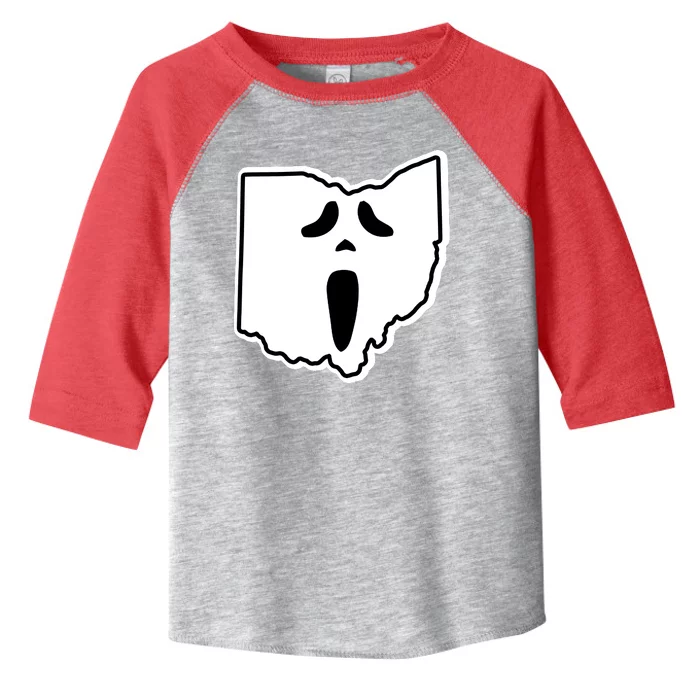 Scream Ohio Halloween Toddler Fine Jersey T-Shirt