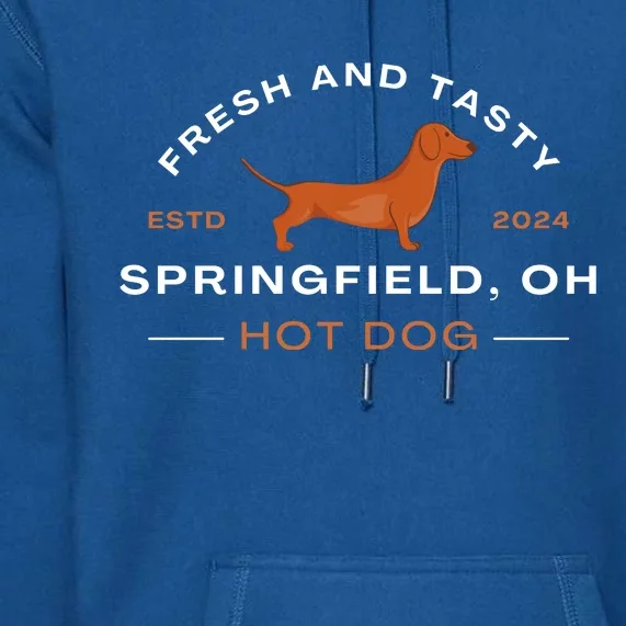 Springfield Ohio Hot Dog Premium Hoodie