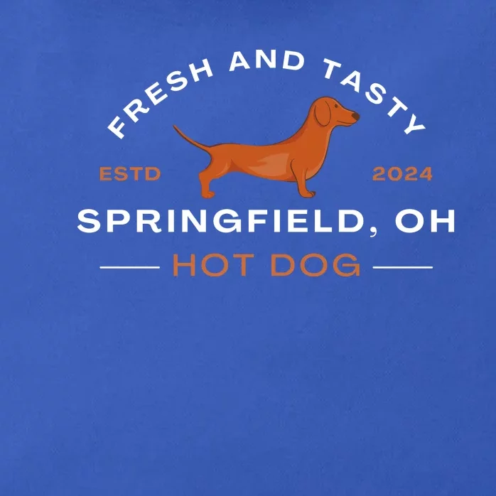 Springfield Ohio Hot Dog Zip Tote Bag