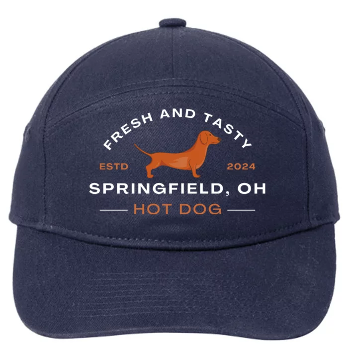 Springfield Ohio Hot Dog 7-Panel Snapback Hat