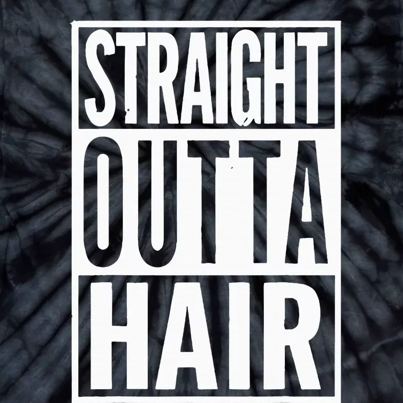 Straight Outta Hair Tie-Dye T-Shirt