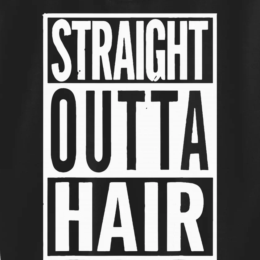 Straight Outta Hair Kids Sweatshirt