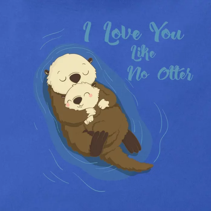 Sea Otters: I Love You Like No Otter Gift Zip Tote Bag