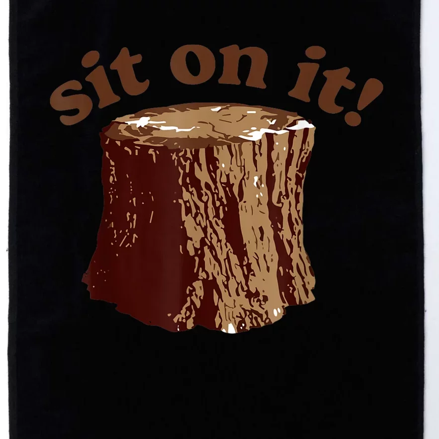 Sit On It Platinum Collection Golf Towel