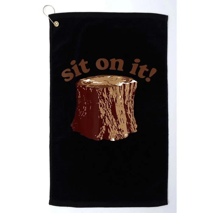 Sit On It Platinum Collection Golf Towel