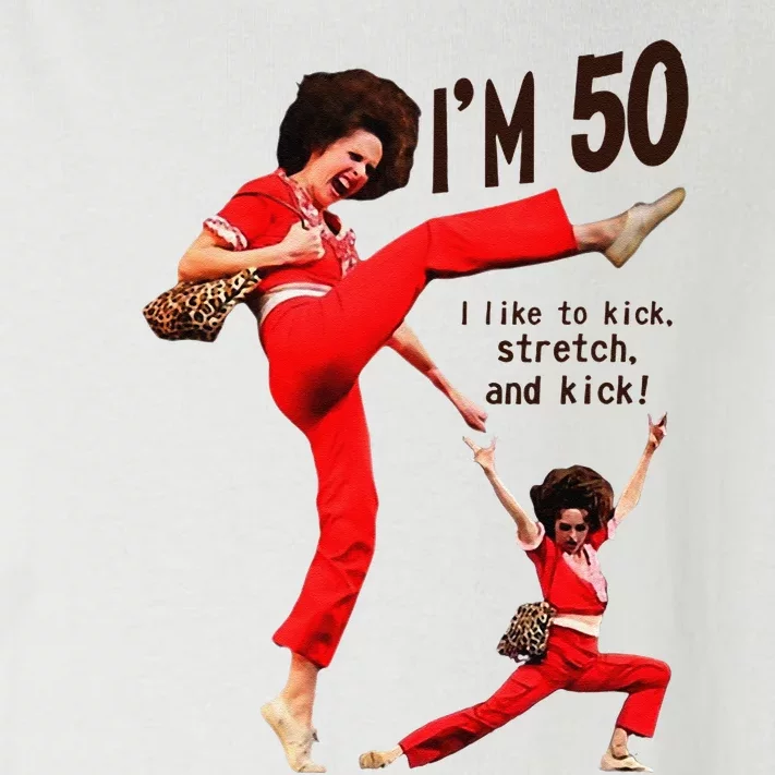 Sally OMalley IM 50 I Like To Kick Streth And Kick Toddler Long Sleeve Shirt