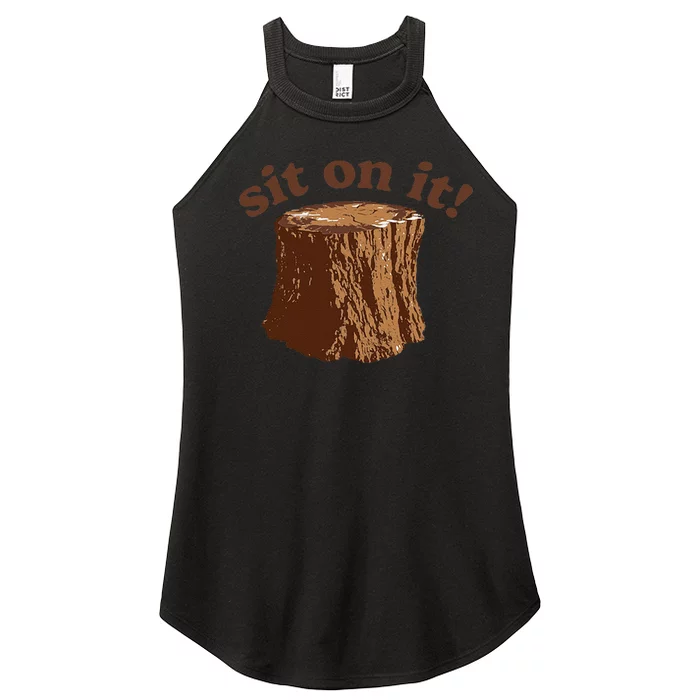 Sit On It Women’s Perfect Tri Rocker Tank