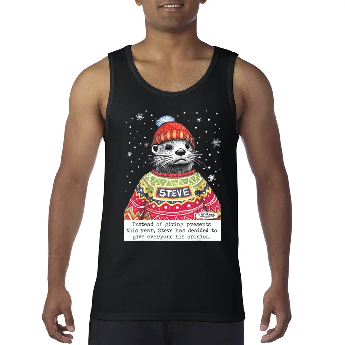 Steve Otter Instead Of Giving Presents This Year Tank Top