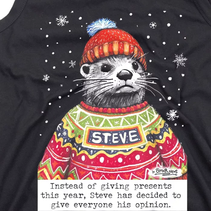 Steve Otter Instead Of Giving Presents This Year Tank Top