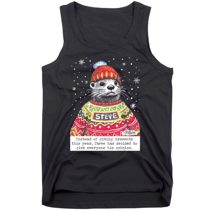 Steve Otter Instead Of Giving Presents This Year Tank Top