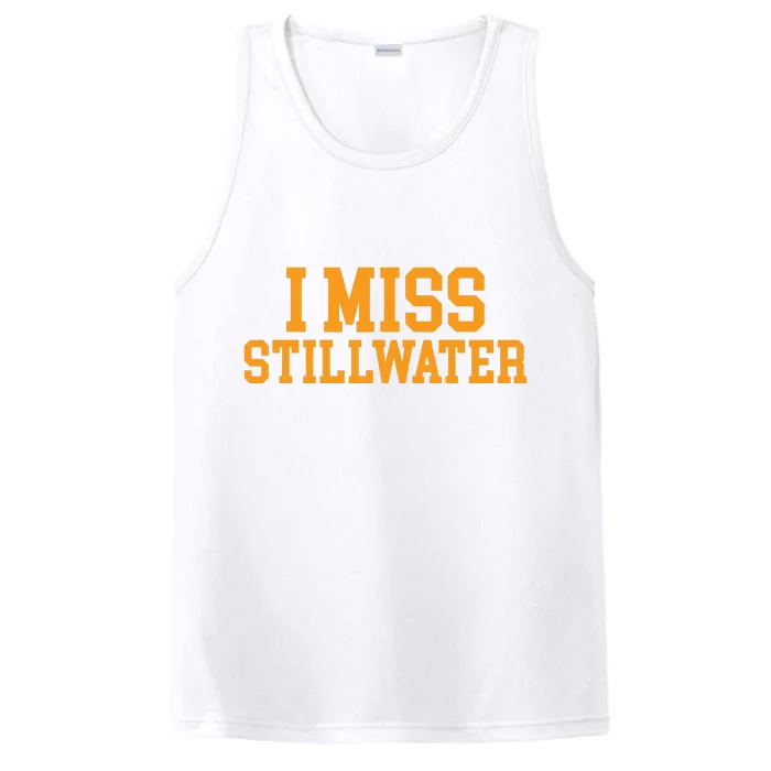 Stillwater Oklahoma I Miss Stillwater Performance Tank