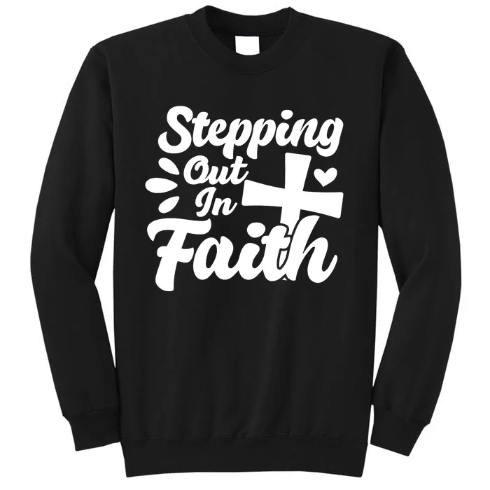 Strpping Out In Faith Sweatshirt