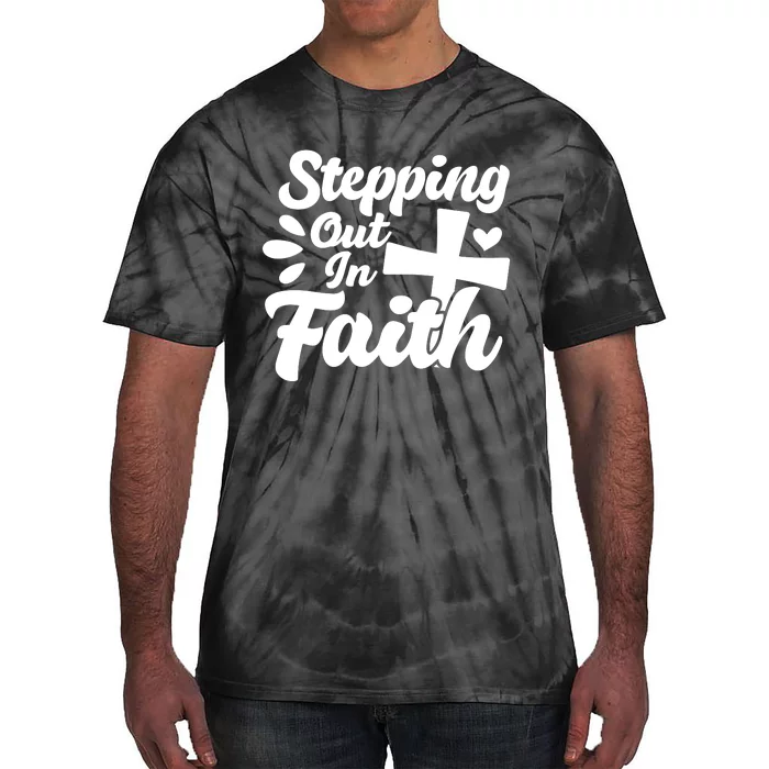 Strpping Out In Faith Tie-Dye T-Shirt