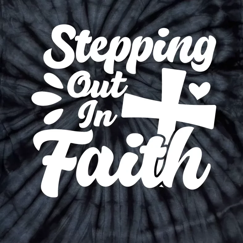 Strpping Out In Faith Tie-Dye T-Shirt