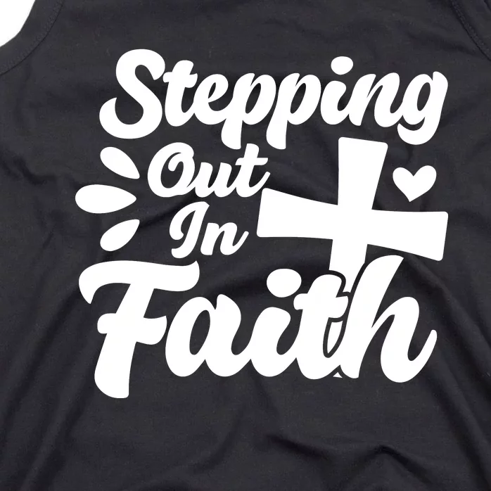 Strpping Out In Faith Tank Top