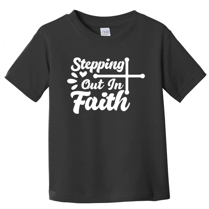 Strpping Out In Faith Toddler T-Shirt