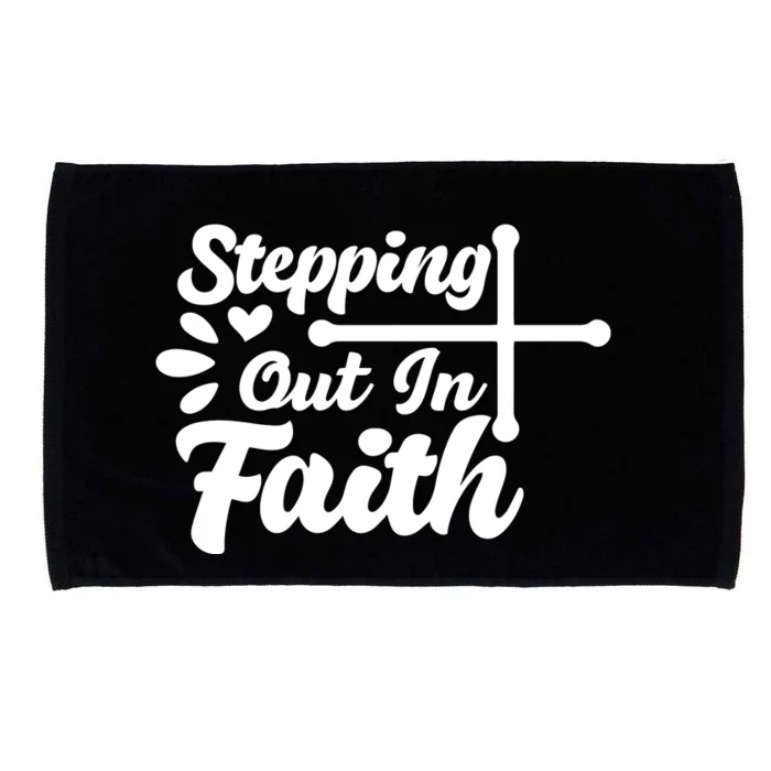 Strpping Out In Faith Microfiber Hand Towel