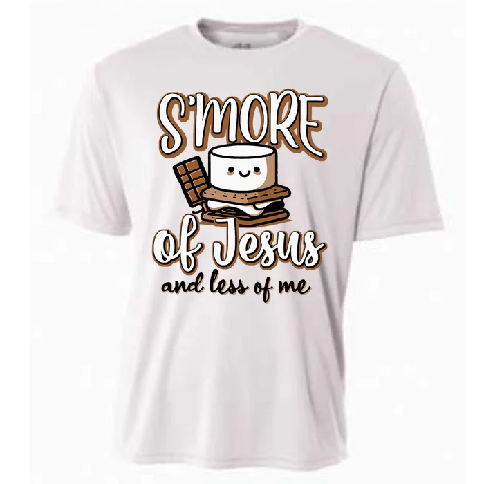 SMore Of Jesus And Less Of Me Cooling Performance Crew T-Shirt