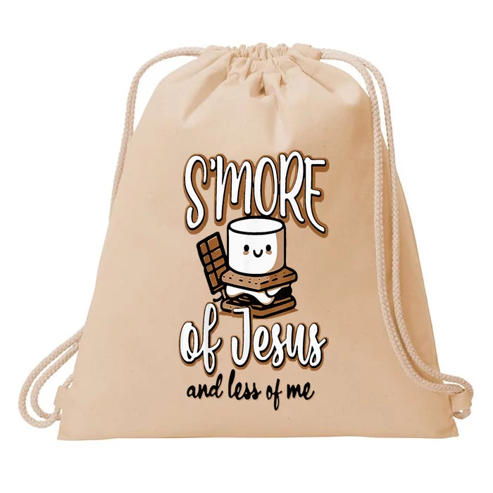 SMore Of Jesus And Less Of Me Drawstring Bag