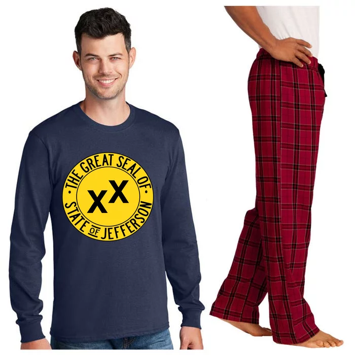 State Of Jefferson Secession Conservative Long Sleeve Pajama Set