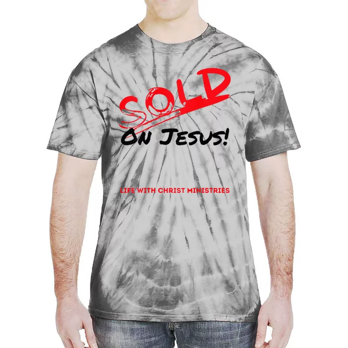 Sold On Jesus Cross Tie-Dye T-Shirt