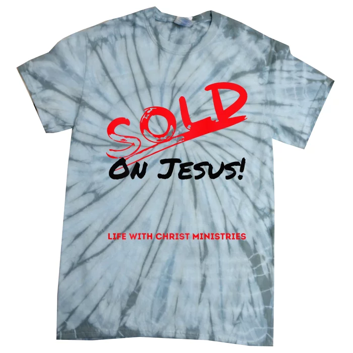 Sold On Jesus Cross Tie-Dye T-Shirt