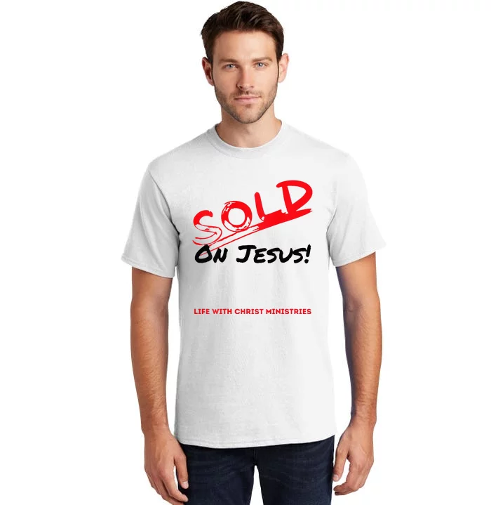 Sold On Jesus Cross Tall T-Shirt